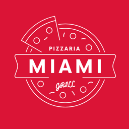 Miami Pizzaria & Grill logo.